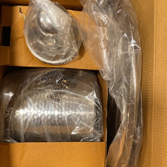 πHPπNIB 9PC Godinger Stainless Steel Ice Bucket Bar Tool Cocktail Shaker Tray - Picture 5 of 7